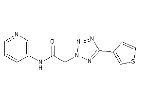 N-(3-pyridyl)-2-[5-(3-thienyl)tetrazol-2-yl]acetamide