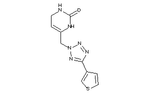 6-[[5-(3-thienyl)tetrazol-2-yl]methyl]-3,4-dihydro-1H-pyrimidin-2-one