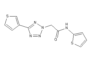 N-(2-thienyl)-2-[5-(3-thienyl)tetrazol-2-yl]acetamide