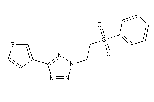 2-(2-besylethyl)-5-(3-thienyl)tetrazole