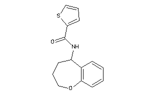 N-(2,3,4,5-tetrahydro-1-benzoxepin-5-yl)thiophene-2-carboxamide