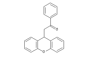Image of 1-phenyl-2-(9H-xanthen-9-yl)ethanone