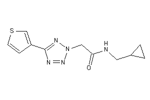 N-(cyclopropylmethyl)-2-[5-(3-thienyl)tetrazol-2-yl]acetamide