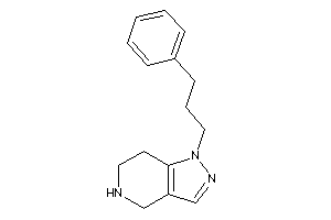 1-(3-phenylpropyl)-4,5,6,7-tetrahydropyrazolo[4,3-c]pyridine