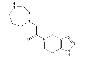 Image of 2-(1,4-diazepan-1-yl)-1-(1,4,6,7-tetrahydropyrazolo[4,3-c]pyridin-5-yl)ethanone