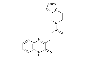 3-[3-(3,4-dihydro-1H-pyrrolo[1,2-a]pyrazin-2-yl)-3-keto-propyl]-1H-quinoxalin-2-one