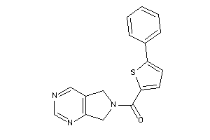 5,7-dihydropyrrolo[3,4-d]pyrimidin-6-yl-(5-phenyl-2-thienyl)methanone