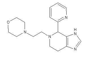 Image of 4-[2-[4-(2-pyridyl)-3,4,6,7-tetrahydroimidazo[4,5-c]pyridin-5-yl]ethyl]morpholine