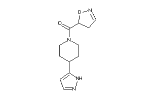 2-isoxazolin-5-yl-[4-(1H-pyrazol-5-yl)piperidino]methanone