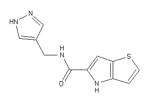 N-(1H-pyrazol-4-ylmethyl)-4H-thieno[3,2-b]pyrrole-5-carboxamide