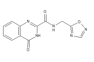 4-keto-N-(1,2,4-oxadiazol-5-ylmethyl)-3H-quinazoline-2-carboxamide