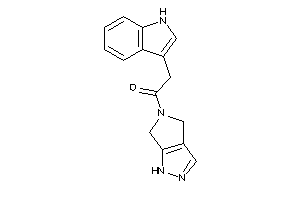 1-(4,6-dihydro-1H-pyrrolo[3,4-c]pyrazol-5-yl)-2-(1H-indol-3-yl)ethanone