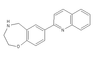 7-(2-quinolyl)-2,3,4,5-tetrahydro-1,4-benzoxazepine