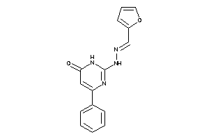 2-[N'-(2-furfurylidene)hydrazino]-4-phenyl-1H-pyrimidin-6-one