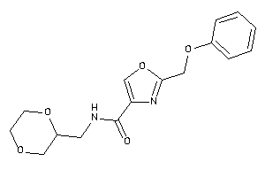 N-(1,4-dioxan-2-ylmethyl)-2-(phenoxymethyl)oxazole-4-carboxamide