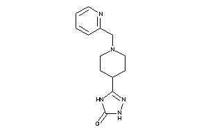 3-[1-(2-pyridylmethyl)-4-piperidyl]-1,4-dihydro-1,2,4-triazol-5-one