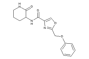 N-(2-keto-3-piperidyl)-2-(phenoxymethyl)oxazole-4-carboxamide