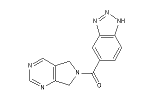 1H-benzotriazol-5-yl(5,7-dihydropyrrolo[3,4-d]pyrimidin-6-yl)methanone