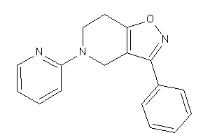 3-phenyl-5-(2-pyridyl)-6,7-dihydro-4H-isoxazolo[4,5-c]pyridine