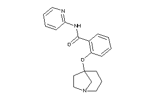 2-(1-azabicyclo[3.2.1]octan-5-yloxy)-N-(2-pyridyl)benzamide