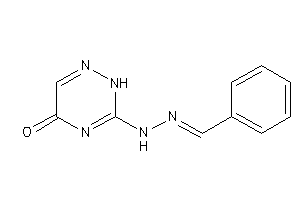 3-(N'-benzalhydrazino)-2H-1,2,4-triazin-5-one