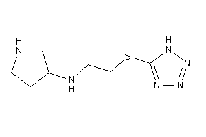 Pyrrolidin-3-yl-[2-(1H-tetrazol-5-ylthio)ethyl]amine