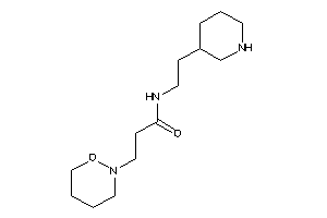 Image of 3-(oxazinan-2-yl)-N-[2-(3-piperidyl)ethyl]propionamide
