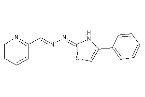 (4-phenyl-4-thiazolin-2-ylidene)-(2-pyridylmethyleneamino)amine