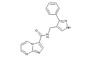 N-[(3-phenyl-1H-pyrazol-4-yl)methyl]imidazo[1,2-a]pyrimidine-3-carboxamide