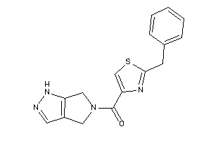 Image of (2-benzylthiazol-4-yl)-(4,6-dihydro-1H-pyrrolo[3,4-c]pyrazol-5-yl)methanone