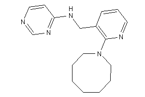 [2-(azocan-1-yl)-3-pyridyl]methyl-(4-pyrimidyl)amine