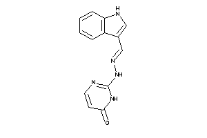 2-[N'-(1H-indol-3-ylmethylene)hydrazino]-1H-pyrimidin-6-one