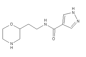 Image of N-(2-morpholin-2-ylethyl)-1H-pyrazole-4-carboxamide