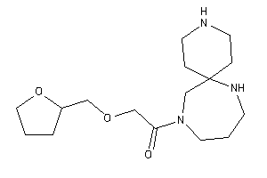 2-(tetrahydrofurfuryloxy)-1-(3,7,11-triazaspiro[5.6]dodecan-11-yl)ethanone