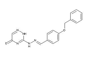 3-[N'-(4-benzoxybenzylidene)hydrazino]-2H-1,2,4-triazin-5-one