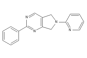 2-phenyl-6-(2-pyridyl)-5,7-dihydropyrrolo[3,4-d]pyrimidine