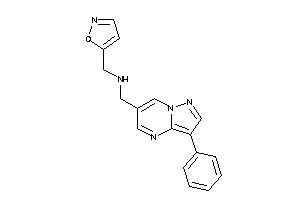 Isoxazol-5-ylmethyl-[(3-phenylpyrazolo[1,5-a]pyrimidin-6-yl)methyl]amine