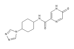 6-keto-N-[4-(1,2,4-triazol-4-yl)cyclohexyl]-1H-pyrazine-3-carboxamide