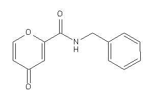 Image of N-benzyl-4-keto-pyran-2-carboxamide