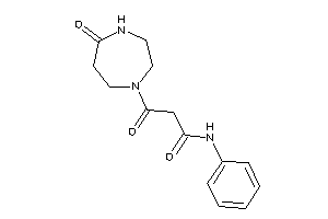 3-keto-3-(5-keto-1,4-diazepan-1-yl)-N-phenyl-propionamide