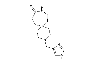 3-(1H-imidazol-4-ylmethyl)-3,10-diazaspiro[5.6]dodecan-9-one