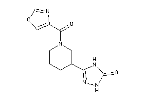 3-[1-(oxazole-4-carbonyl)-3-piperidyl]-1,4-dihydro-1,2,4-triazol-5-one