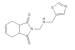 2-[(thiazol-5-ylmethylamino)methyl]-3a,4,7,7a-tetrahydroisoindole-1,3-quinone