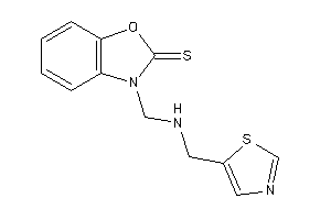 3-[(thiazol-5-ylmethylamino)methyl]-1,3-benzoxazole-2-thione