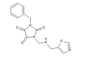 1-benzyl-3-[(thiazol-5-ylmethylamino)methyl]imidazolidine-2,4,5-trione