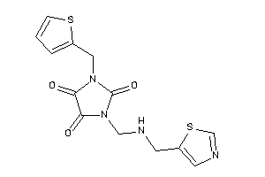 1-(2-thenyl)-3-[(thiazol-5-ylmethylamino)methyl]imidazolidine-2,4,5-trione