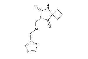 7-[(thiazol-5-ylmethylamino)methyl]-5,7-diazaspiro[3.4]octane-6,8-quinone