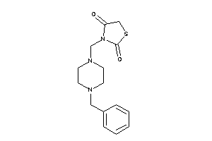 3-[(4-benzylpiperazino)methyl]thiazolidine-2,4-quinone