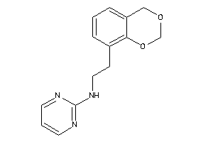 2-(4H-1,3-benzodioxin-8-yl)ethyl-(2-pyrimidyl)amine