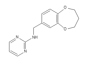 3,4-dihydro-2H-1,5-benzodioxepin-7-ylmethyl(2-pyrimidyl)amine